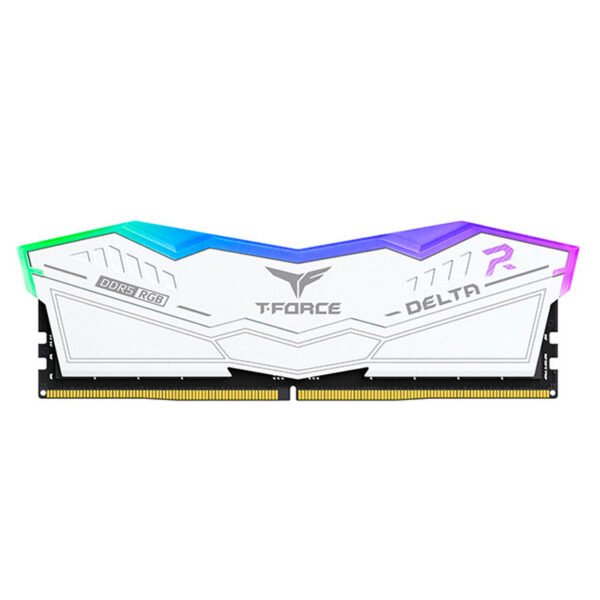 Memoria TEAMGROUP T-FORCE DELTA RGB DDR5, 16GB DDR5-5200MHz, PC5-41600, CL40, 1.25V